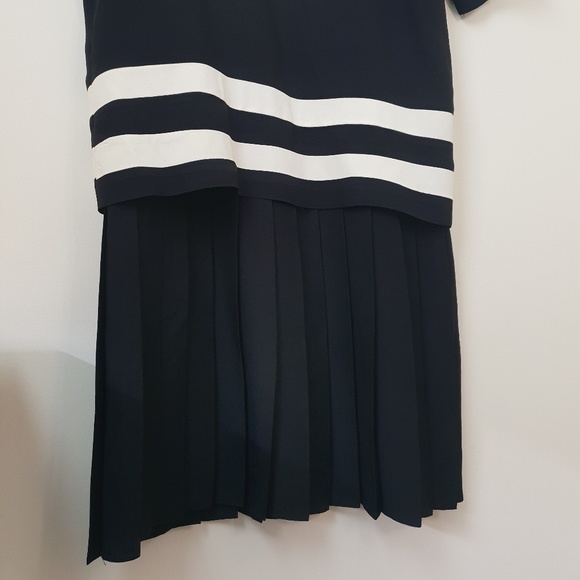 Vintage 80’s style Black and white sailor dress - Picture 4 of 8
